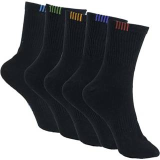 Black Pearls Socks - Mellemlange sokker – Bomuld - 44-46 , Black , 5-Pack—-29.00 Kr/st—-145.00 Kr/Pack