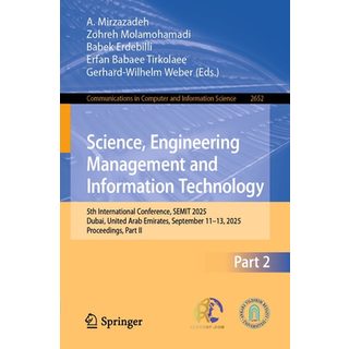Science, Engineering Management and Information Technology (4, 2025) |