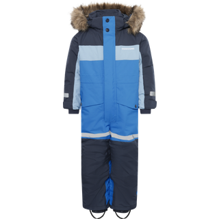 Didriksons Kids' Bjärven Coverall 4 Sapphire Blue, 80