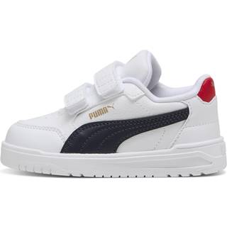 PUMA Shuffle Downtown Sneakers Toddlers, Shoes, White/New Navy/Red, 25