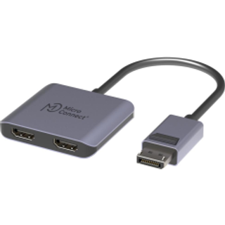 MICROCONNECT DisplayPort to 2x HDMI female