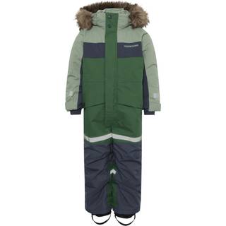 Didriksons Kids' Bjärven Coverall 4 Light Moss, 140