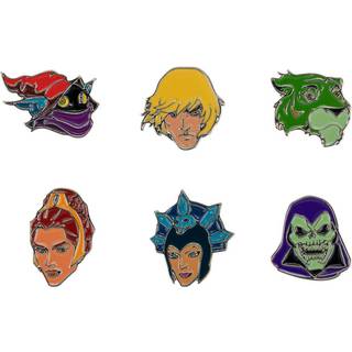 Masters of the Universe Pin Badges 6-Pack Characters