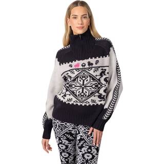Kari Traa Saga Knit, trøje, dame, sort/hvid