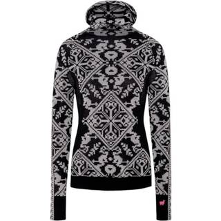 Kari Traa Women's Saga Hood Merino undertøj Damer størrelse XS farve grå/sort