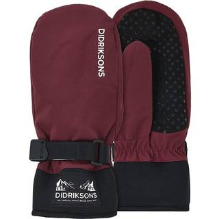 Didriksons Kids' Lovas Mitten Anemon Red, 5
