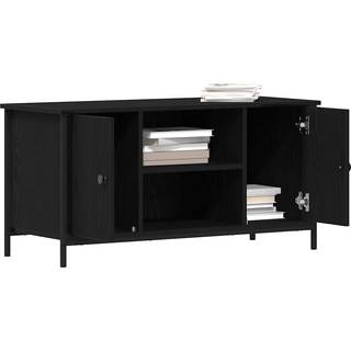 TV-skab Sort eg 100 x 40 x 50 cm Konstrueret træ