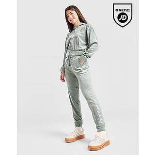 JUICY COUTURE Girls' Cuffed Tracksuit Junior, Grøn - 14-15Y