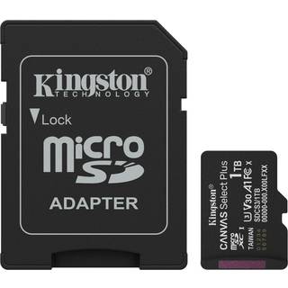 KINGSTON 1TB microSDXC Canvas Select Plus Gen3 150MB/s A1 Card + Adapter