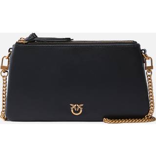Pinko Double Mini Skuldertaske sort