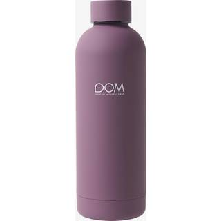 Drop Of Mindfulness Water Bottle Matte, 500 ml, Dark Mauve