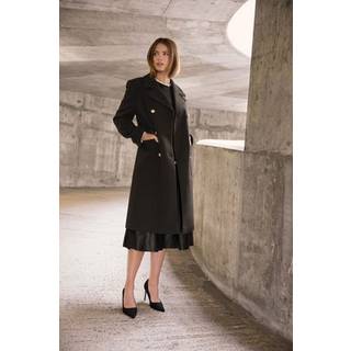 M & Co M & Co Black Military Coat