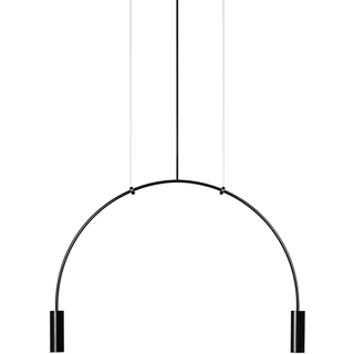 Estiluz Volta Pendel Sort 2 Lyskilder