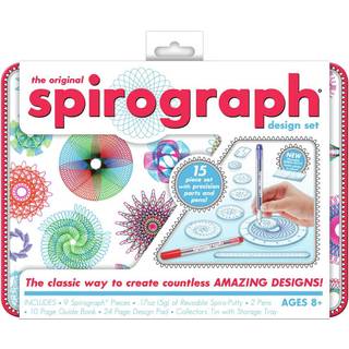 Spirograph Sæt i Metalæske