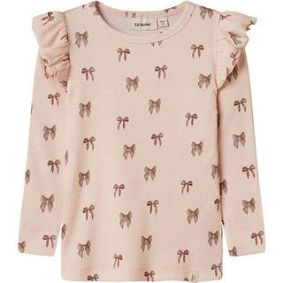 LIL ATELIER Bluse Gavo Eko Silver Peony Bow