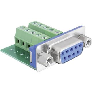 DeLOCK Sub-D 9-Pin han terminalblok 10 ben | PRIS-MATCH