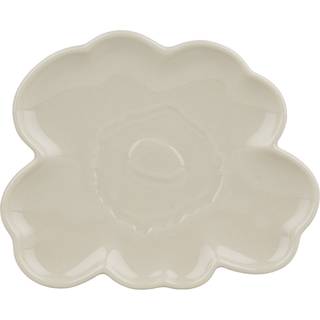 Marimekko Unikko Shape Tallerken 19 Cm Stoneware - øvrige-tallerkner-fad Stentøj Hvid - 074541-980