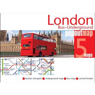 London Bus and Underground PopOut Map
