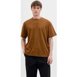 Ensfarvet T-shirt