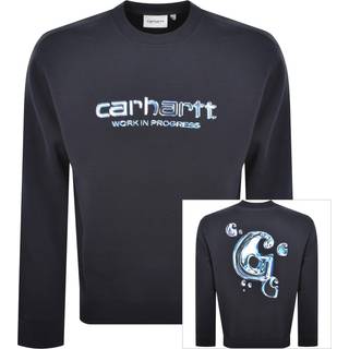 Carhartt WIP Solar Chrome Sweater - XL - dark navy