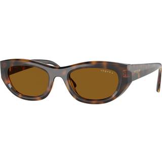 VOGUE EYEWEAR Kvinde VO5616S 271883 Solbriller Nylon Brun Brun Cat Eye Polariseret