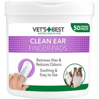 Vets Best Clean fingertut til ørepleje - 50 stk
