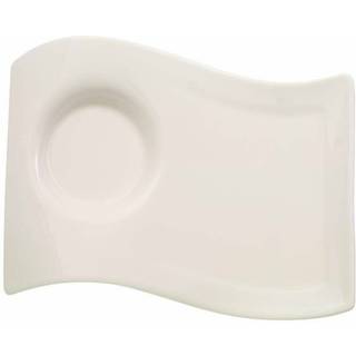 Villeroy & Boch New Wave Caffè Party Plate Stor 22x17cm - Asietter Porcelæn Hvid - 1024842830