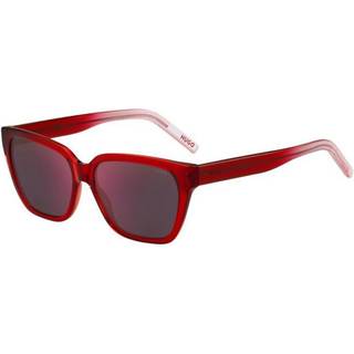 HUGO HG 1264/S 92Y/AO 56 Solbriller Kvinder Rød - Transparent Red - 56mm