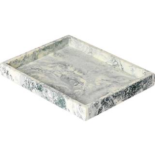 Ferm Living Mist dekorationsbakke 15x20 cm Emerald-off white