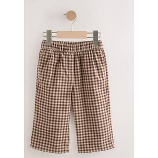 Next Brown Corduroy Gingham Trousers (3mths-7yrs)
