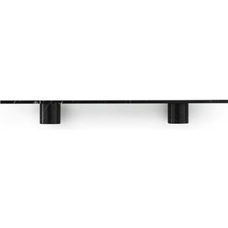 Normann Copenhagen Sten Væghylde 120 Cm Sort - Væghylder Marmor Black Marble - 608363