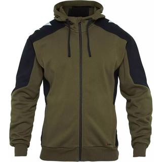 Engel 8820-233 Galaxy Sweat Cardigan med hætte Forest Green/Sort S