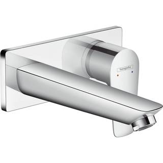hansgrohe Talis E 1-grebs håndvaskarmatur til 2-huls indbygning i væg med 16,5 cm tud i krom
