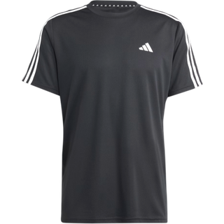 Train Essentials 3-Stripes Training T-shirt - Black / White - XL