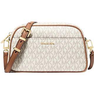 Michael Kors Jet Set Small Crossover taske creme