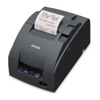 Epson TM-U220II, Skære, Ethernet | Lan | Grå