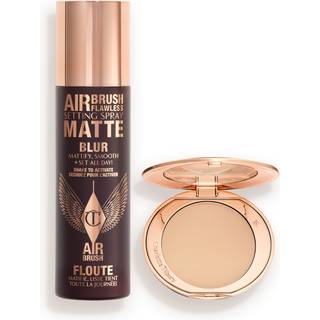 Charlotte Tilbury Airbrush Flawless Mattify, Blur & Set Kit - Face Kit