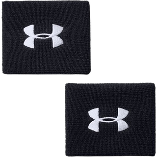 Under Armour Performance Wristband 2 Pack-Black,White - black - nosize