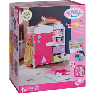 Baby Born Klædeskab Regnbue