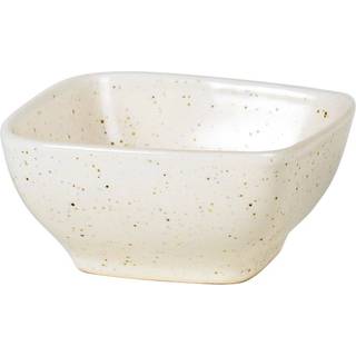 Nordic Vanilla firkantet skål 8 cm