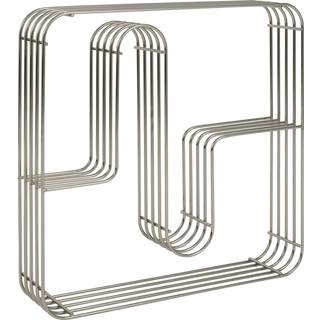 Aytm Curva Hylde 45x45 Cm Sølv - Væghylder & Vægskabe Stål Silver - 510580004081