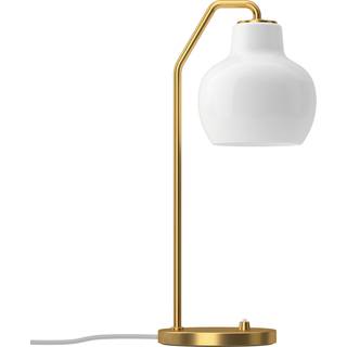 LOUIS POULSEN VL RINGKRONE MESSING/OPAL GLAS BORDLAMPE