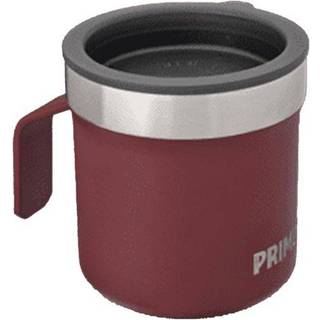 Krus i rustfrit stål med låg Primus Koppen Mug Ox Red, 20 cl / 200 ml