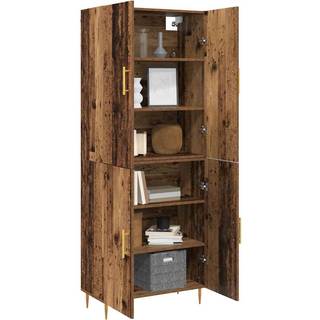Highboard Gammelt træ 69,5 x 34 x 180 cm Konstrueret træ