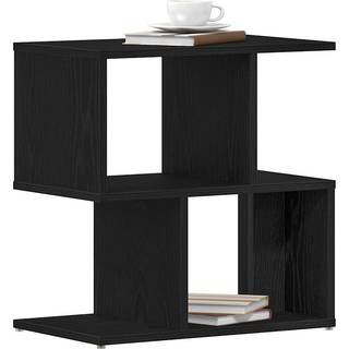 Natskab 2 pcs Sort eg 50 x 30 x 51,5 cm Konstrueret træ