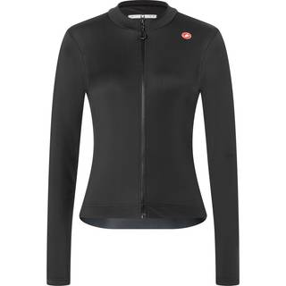 Castelli Espresso W termocykeljakke light black dame - Størrelse X-Small