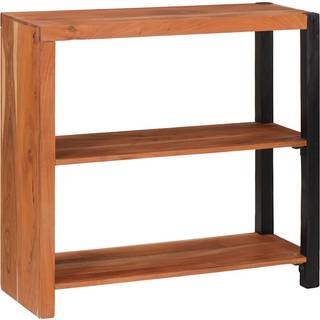 Bogreol Brun 80 x 30 x 75 cm Massivt akacietræ