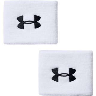 Under Armour Performance Wristband 2 Pack-White,Black - white - nosize