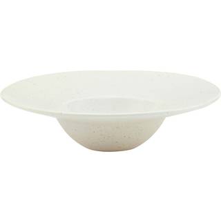 Pion pastatallerken, hvid/grå