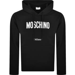 Moschino Logo Hoodie Black